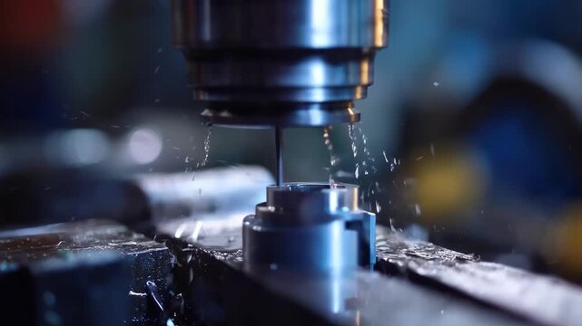 Footage showing artisans crafting lightweight beryllium casings for scientific instruments focusing on strength and corrosion resistance.