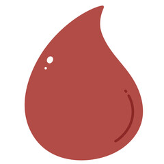 Fototapeta premium Blood Drop Illustration