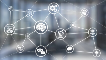 AI Assistant Brain Processor with LLM Technology, Big Data, Machine Learning, Generative AI for Business Support, Future Agentic AI Technology and Artificial Intelligence Prompt Engineering. Spire