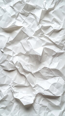 Fototapeta premium White paper texture background with rough, fibrous grain and subtle imperfections, creating a natural handmade paper look ideal for minimal, clean, and organic design uses. 