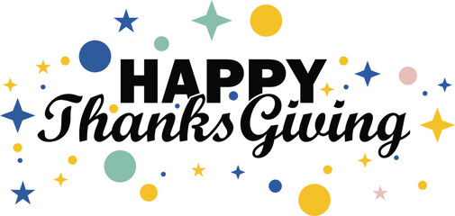 Happy thanksgiving suitable for greeting card, background © DEEP