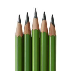 pencils on transparent, pencils on white background