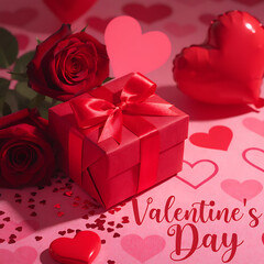 Romantic valentine's day gift