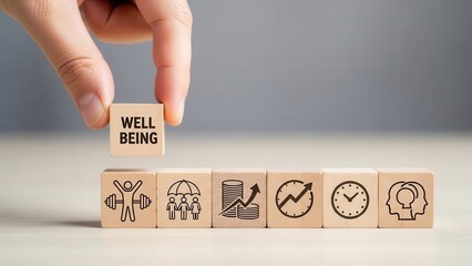 Building a foundation for comprehensive well-being with various essential life aspects