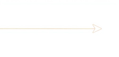 Sleek arrow line graphic design element on white background , abstract, modern