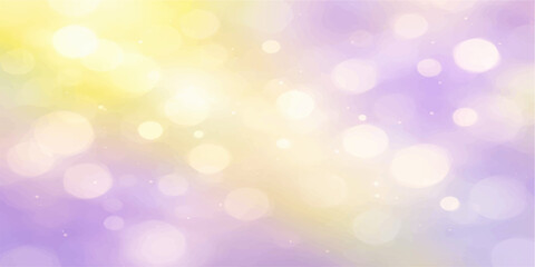 Obraz premium Abstract colorful bokeh background with soft glowing blurred lights