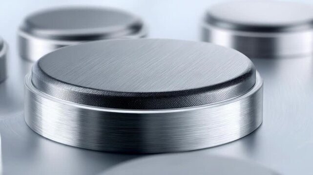 Closeup of advanced hybrid alloy cap development showcasing innovative design focused on enhanced strength for industrial closures.