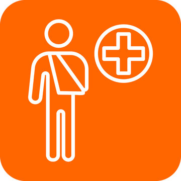 Outpatient Care icon style