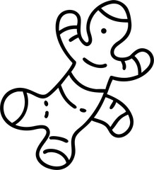 ginger vector illustration