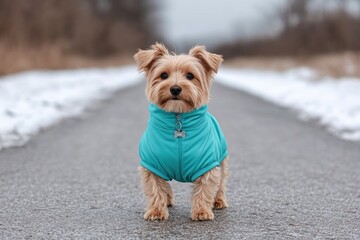 Warm sweatshirt for small pets during chilly seasons