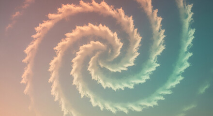 Dreamy swirling clouds create a calming and artistic effect, adding a touch of ethereal beauty and wonder to any creative project, perfect for backgrounds
