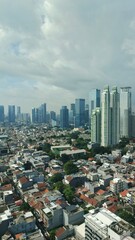 Jakarta, Indonesia &ndash; December 22, 2025: A cityscape view of Indonesia capital city Jakarta