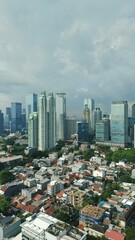 Jakarta, Indonesia &ndash; December 22, 2025: A cityscape view of Indonesia capital city Jakarta