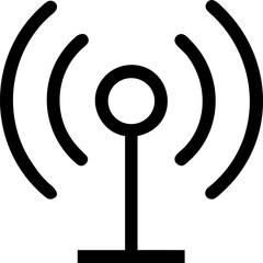 Wi-Fi And Wireless Icons white background