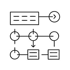 Simple hand-drawn flowchart diagram with various interconnected shapes&hellip;