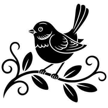 bird on branch