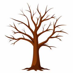 vector tree silhouette