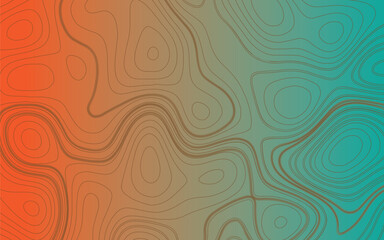 Colorful abstract seamless wave pattern background