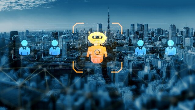 AI is selected to replace human employees, illustrating automation and workforce transformation driven by artificial intelligence in digital operations Marrow