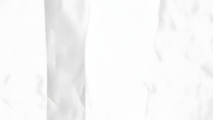 Abstract Minimal White Textured Background, Soft Organic High-Key White Surface, Subtle Folded Parchment-Like Texture, Elegant Light Neutral Abstract Backdrop, Gentle Mottled White Material Background