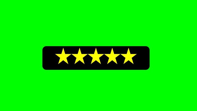 A clear and universal graphic signifying a top-tier five-star rating, symbolizing excellence, superior quality, and highly positive customer feedback for products or services