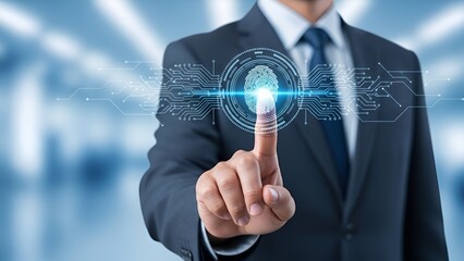 Secure Access Through Fingerprint Biometric Identification System