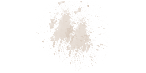 Abstract gray paint splatter grunge texture element on deep black background Artistic messy ink splash overlay for