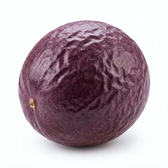 Obraz premium Whole purple passion fruit with wrinkled skin