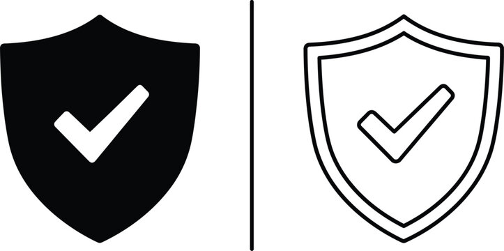 shield icons with checkmarks