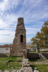 Kruja Castle in Albania. A timeless stone fortress overlooking the hills, where history, culture, and stunning views come together.