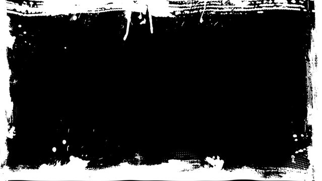 Animated Stickers Grunge Borders