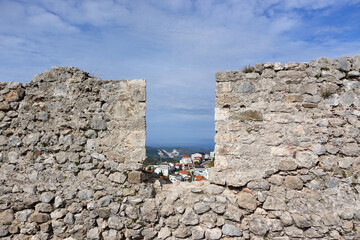 Kruja Castle in Albania. A timeless stone fortress overlooking the hills, where history, culture, and stunning views come together.