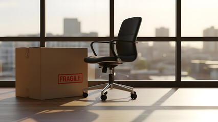 Packing Up a Career. Perfect for: Career change blogs, HR visuals