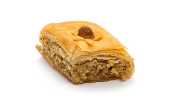 Baklava or baklawa, oriental Algerian traditional cookies