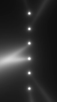 Cinematic Lighting With Fog And Rhythmic Beam Effects, Dramatic Monochrome Beams Create Atmospheric Concert Stage Appearance