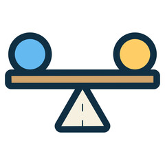 stability equal balanced icon