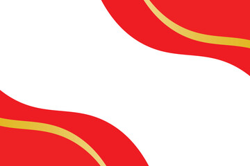 abstract orange corner design