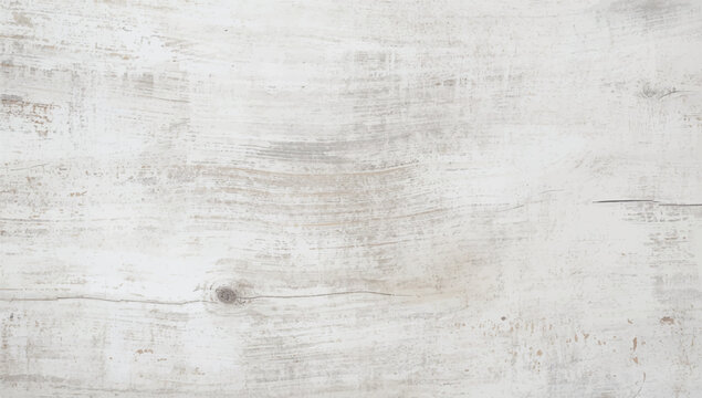 White wood wall. Wood white texture and background. Old wooden plank painted in white color. Natural white wood texture.