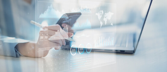 Data Analytics and Business Performance Metrics Visualization.