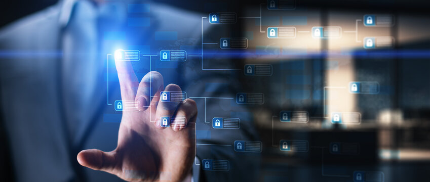 Blockchain Security Frameworks for Digital Data Protection. - Powered by Adobe