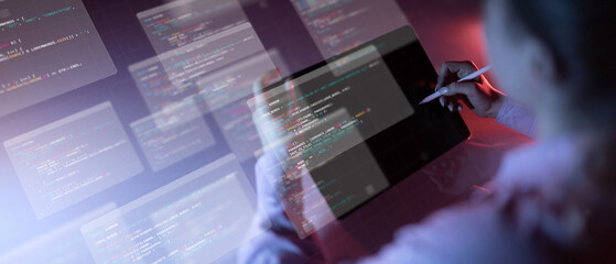 Mobile Application Development and Software Programming Visualization on Smartphone.