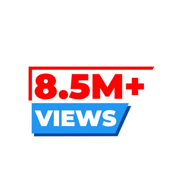 8.5M Views, Eight Point Five Million Views Milestone, Online Content Performance, Digital Audience Engagement
