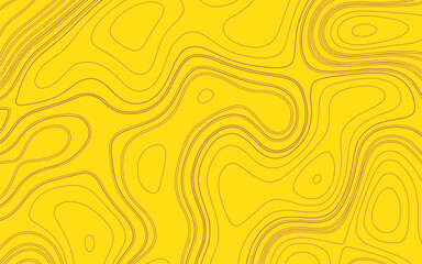 Abstract orange vector background with seamless wave and swirl pattern design