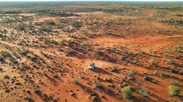 Great vast and remote outback of Australia
