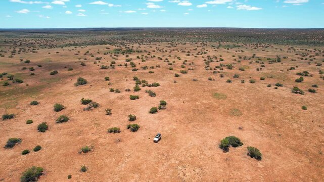 Great vast and remote outback of Australia