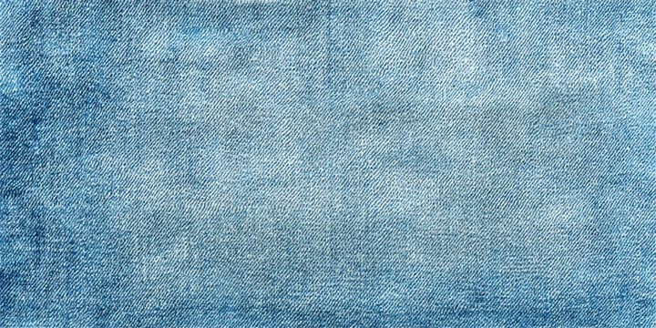 Blue denim jean texture and seamless background. Chambray Denim Fabric Background