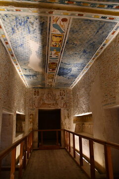 エジプト ルクソール 王家の谷～ラメセス4世墓