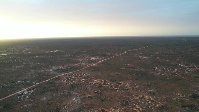 Great vast and remote outback of Australia