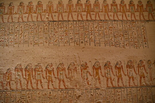 エジプト ルクソール 王家の谷～ラメセス５・6世墓