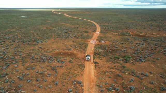 Great vast and remote outback of Australia